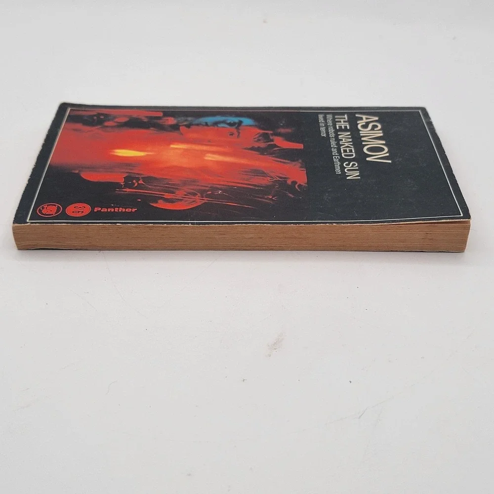 Isaac Asimov The Naked Sun Paperback 1965‎ Panther Printing Sci-Fi Robot Fair